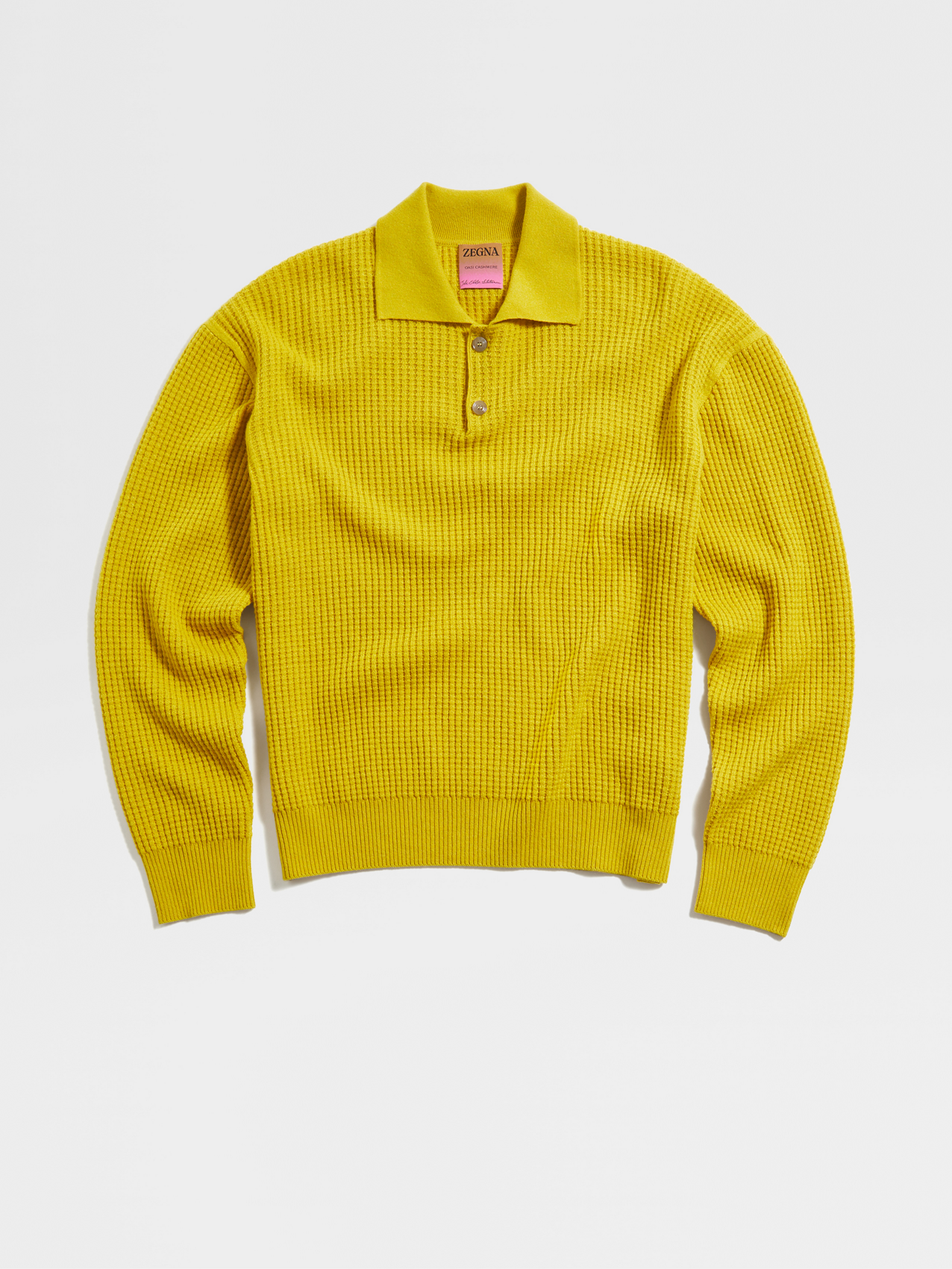 ZEGNA x The Elder Statesman Oasi Cashmere Polo Shirt